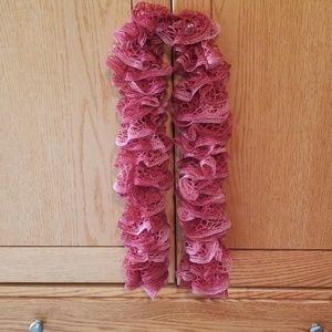 New Pink Handwoven Scarf